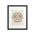 twin birds Framed Art Print Gallery Image 6