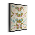 Vintage Butterflies  Framed Canvas Print Gallery Image 2