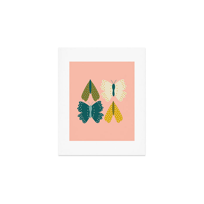 Vintage Butterfly and Moth  Art Print Gallery Image 1