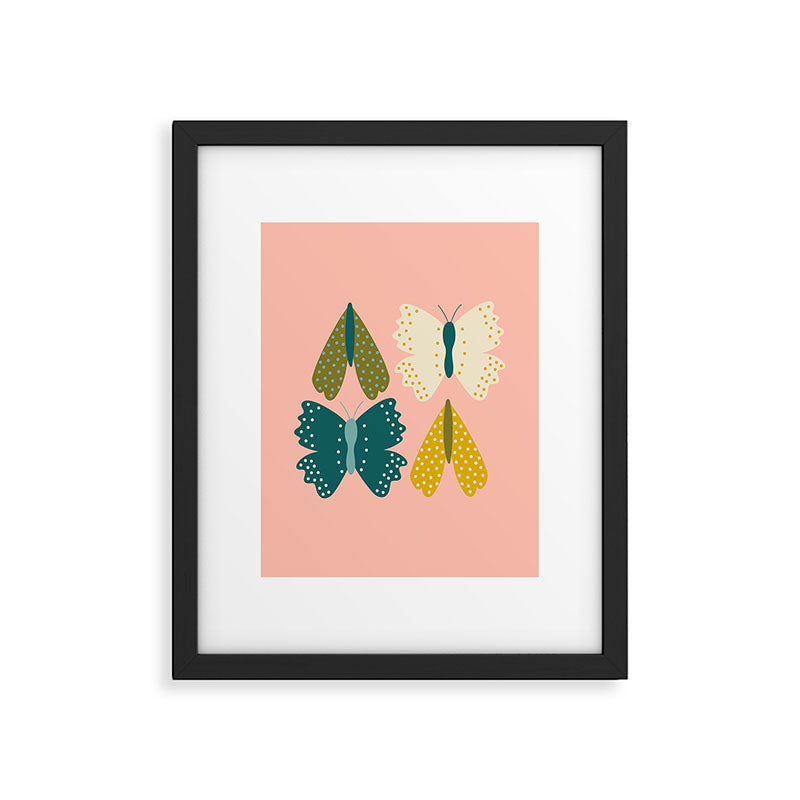 Vintage Butterfly and Moth  Framed Art Print Gallery Image 5