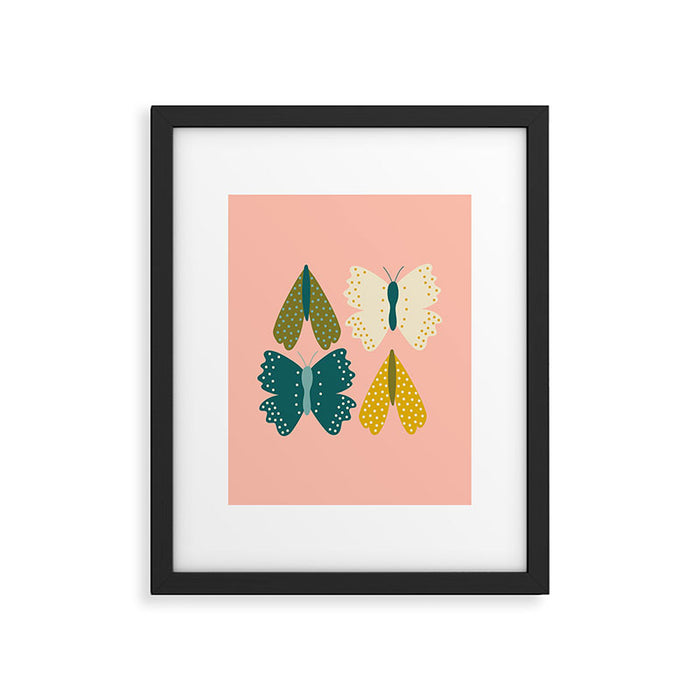 Vintage Butterfly and Moth  Framed Art Print Gallery Image 1