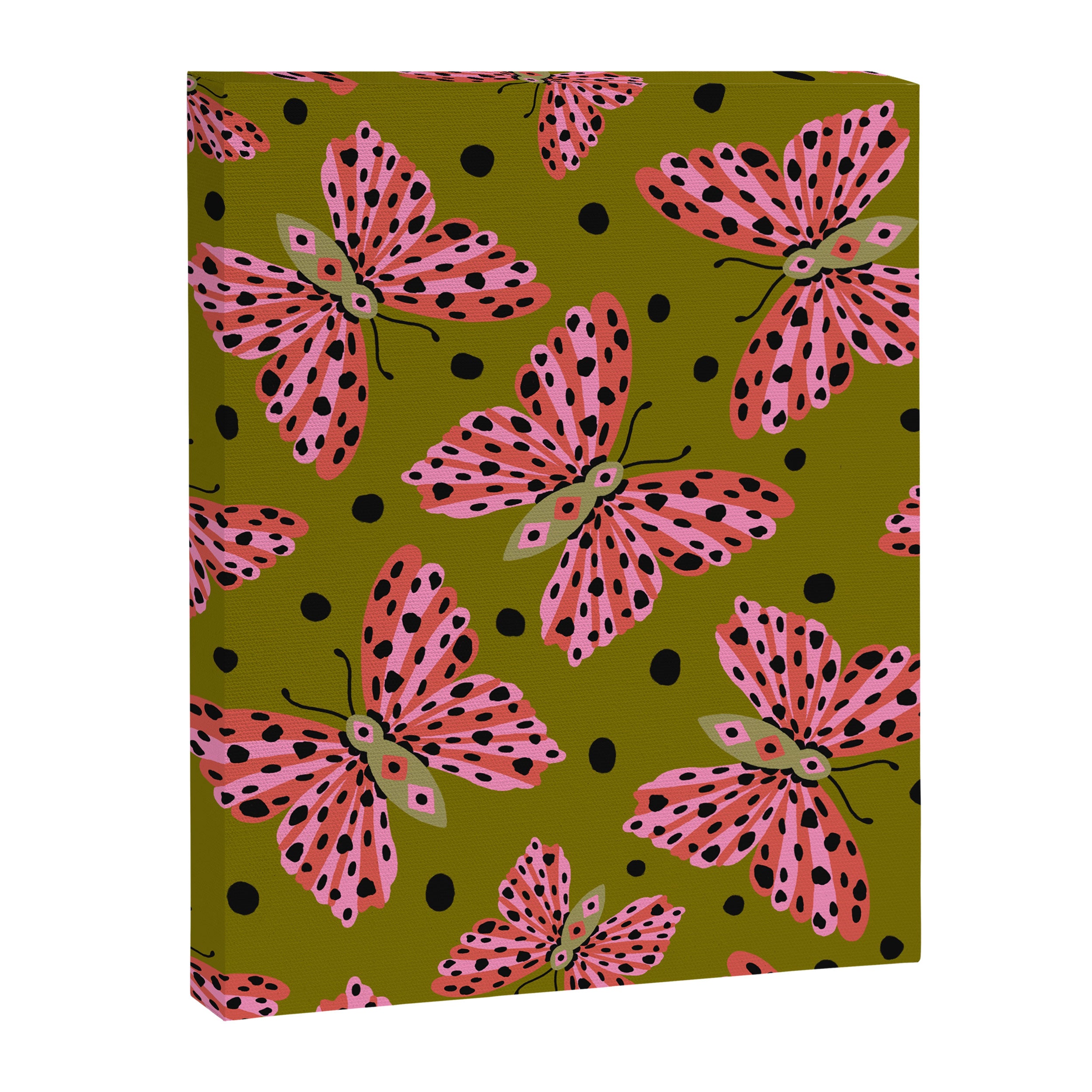 Vintage Butterfly Canvas Print Gallery Image 8