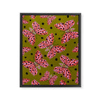 Vintage Butterfly Framed Canvas Print Gallery Image 8