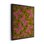 Vintage Butterfly Framed Canvas Print Gallery Image 2