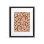 Vintage Floral Neutral - Peach Framed Art Print Gallery Image 6