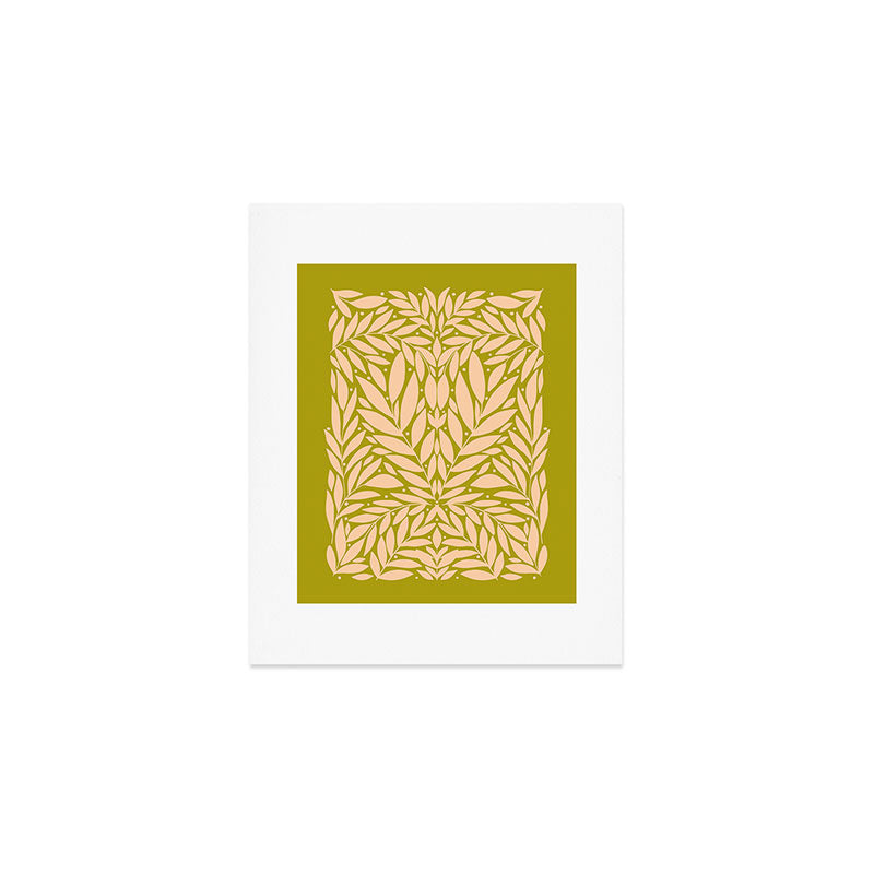Vintage Leaves  Art Print Gallery Image 1
