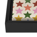 Vintage Stars Framed Canvas Print Gallery Image 3