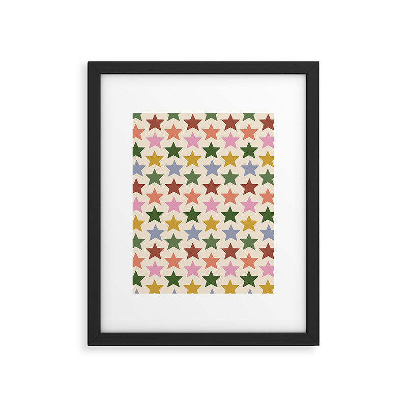 Vintage Stars Framed Art Print Gallery Image 6
