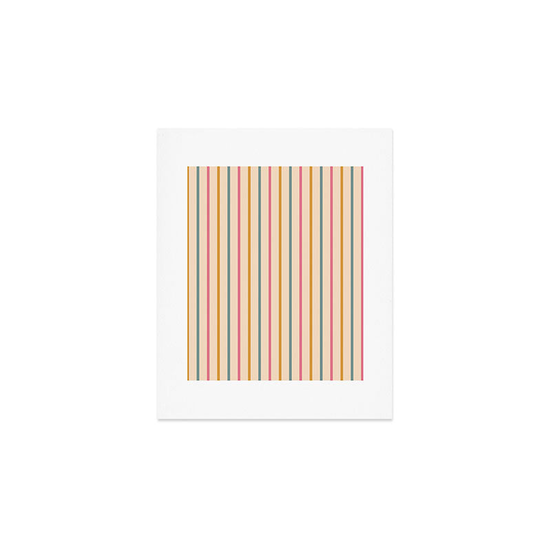 Vintage Stripes  Art Print Gallery Image 1