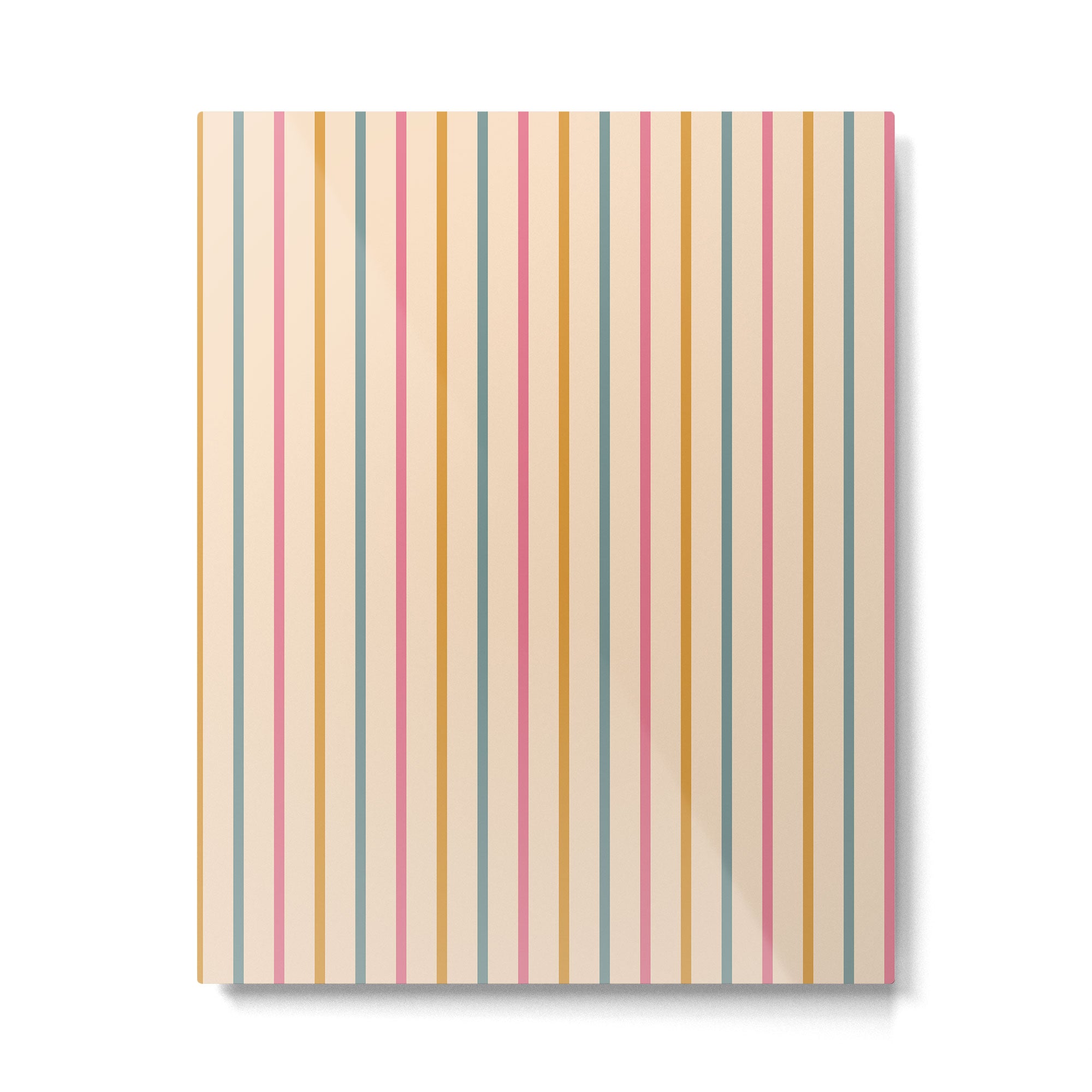 Vintage Stripes  Metal Print Gallery Image 6