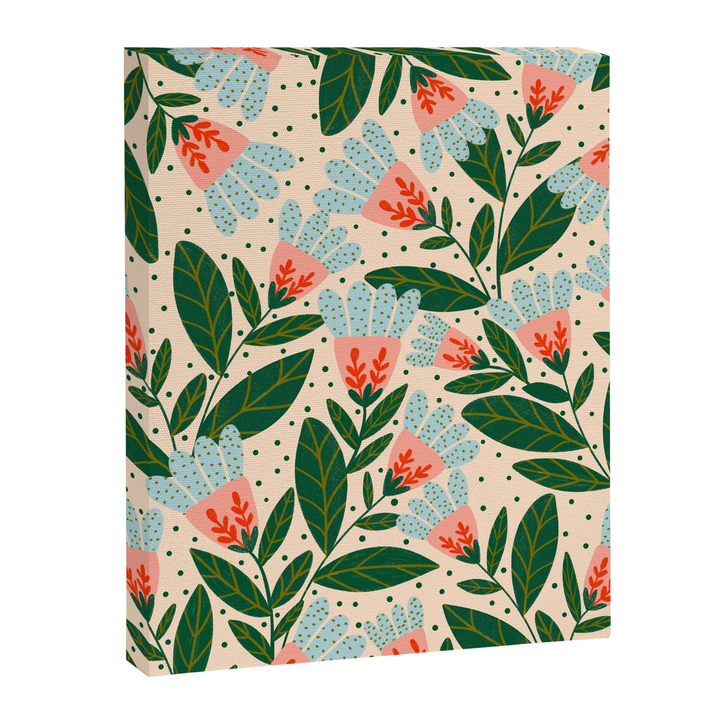 Whimsical Spring Floral  Canvas Print Gallery Image 6