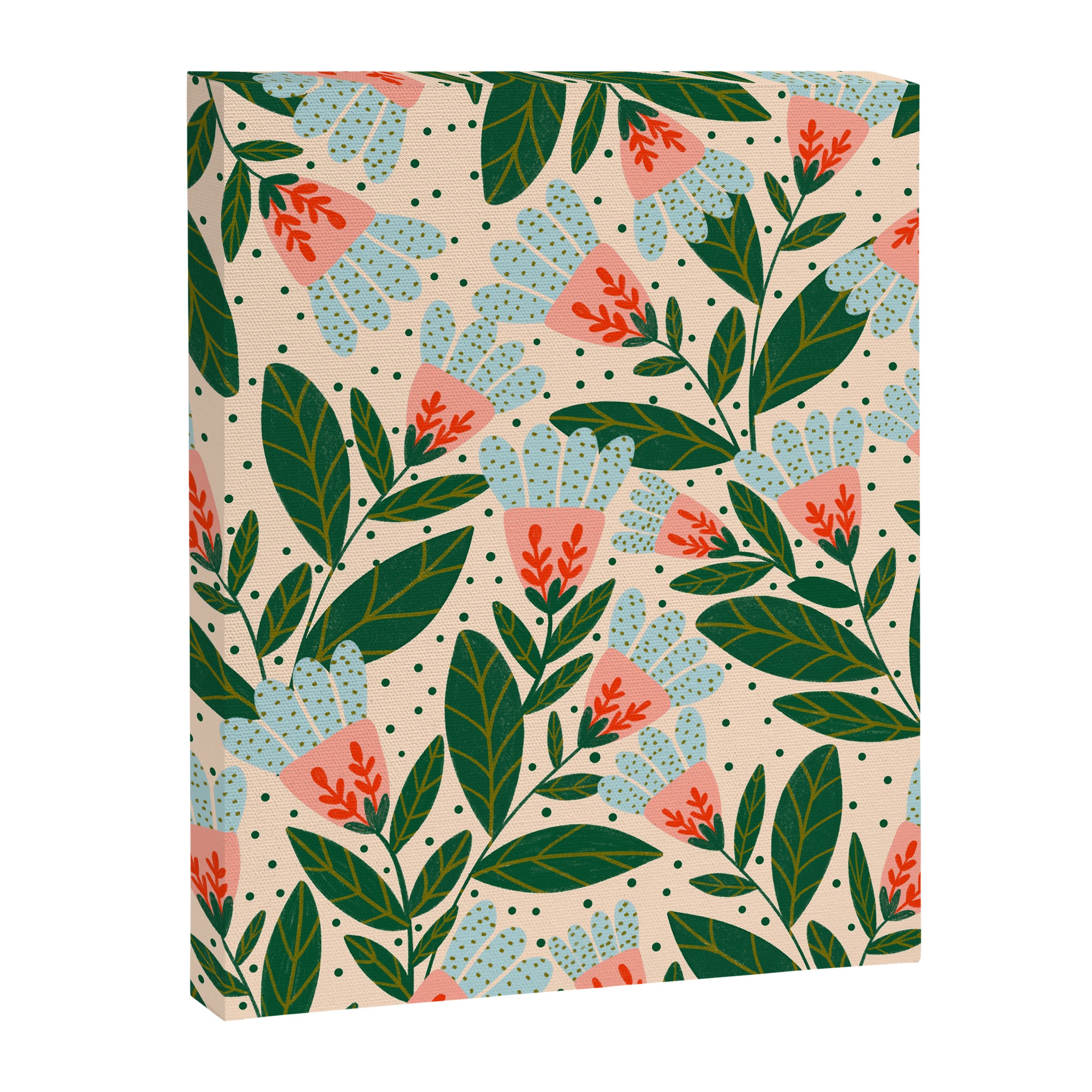 Whimsical Spring Floral  Canvas Print Gallery Image 6