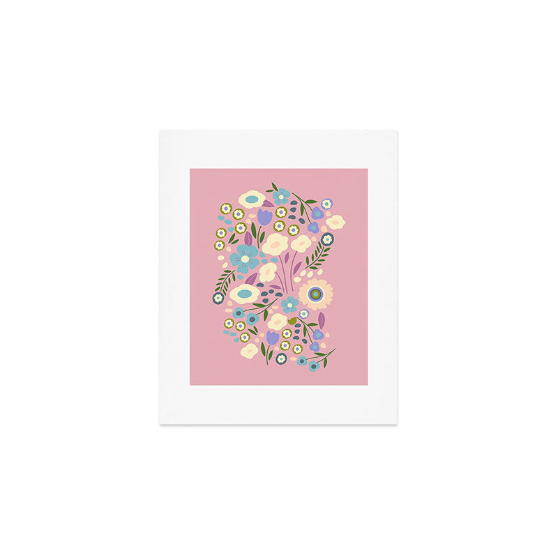 Whimsy Floral  Art Print Gallery Image 1