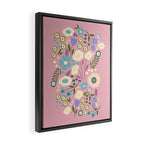 Whimsy Floral  Framed Canvas Print Gallery Image 2