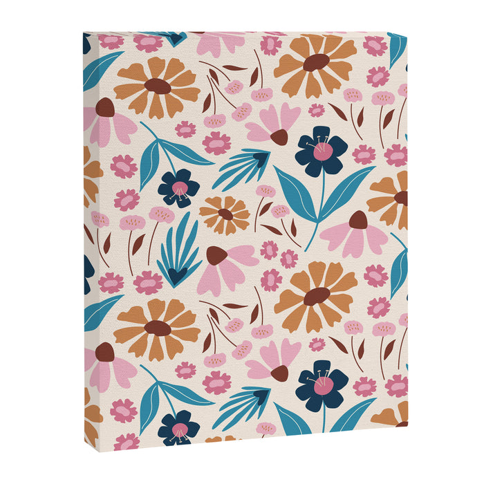 Wild Flowers - Bohemian  Canvas Print Gallery Image 1