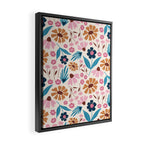Wild Flowers - Bohemian  Framed Canvas Print Gallery Image 2
