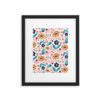 Wild Flowers - Bohemian  Framed Art Print Gallery Image 6