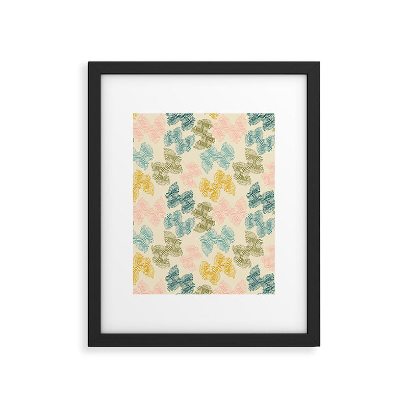 Wild Zebra Framed Art Print Gallery Image 5