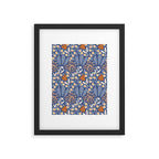 Winter Flower Field - Muted Colors Framed Art Print Gallery Image 5