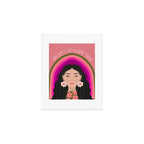 Woman Portrait - Dreams do come true  Art Print Gallery Image 1