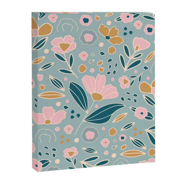 Woodland wildflowers  Canvas Print Gallery Image 1