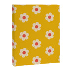 Yellow, Pink and Cream Daisy Flower Canvas Print Gallery Image 8
