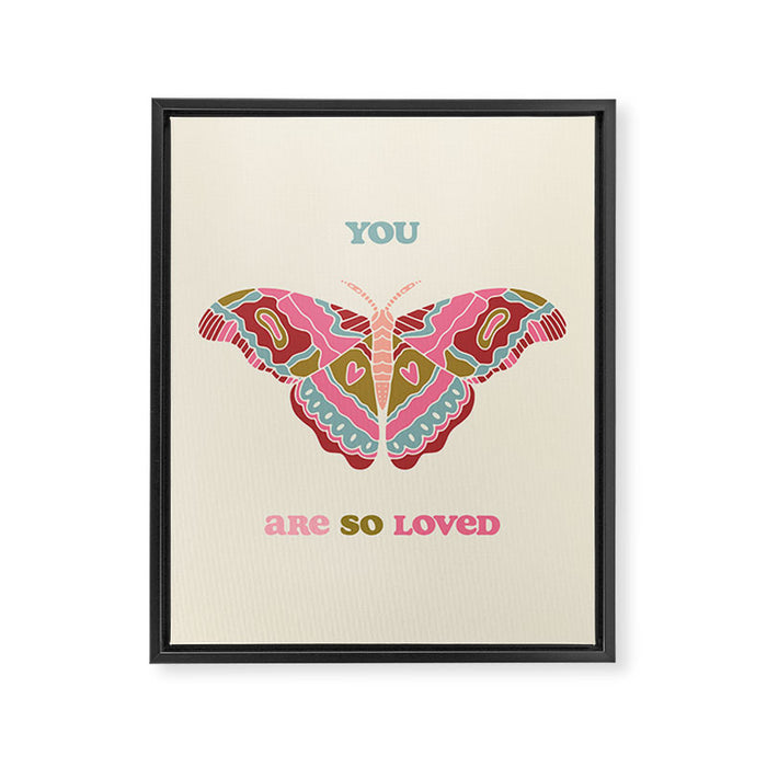 You are so Loved  Framed Canvas Print Gallery Image 1