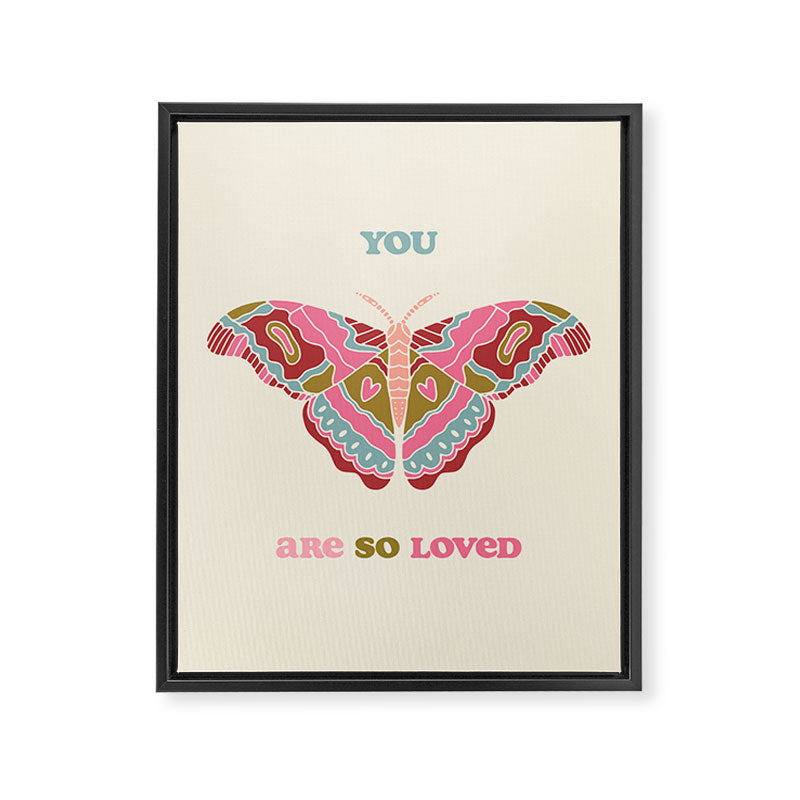 You are so Loved  Framed Canvas Print Gallery Image 6