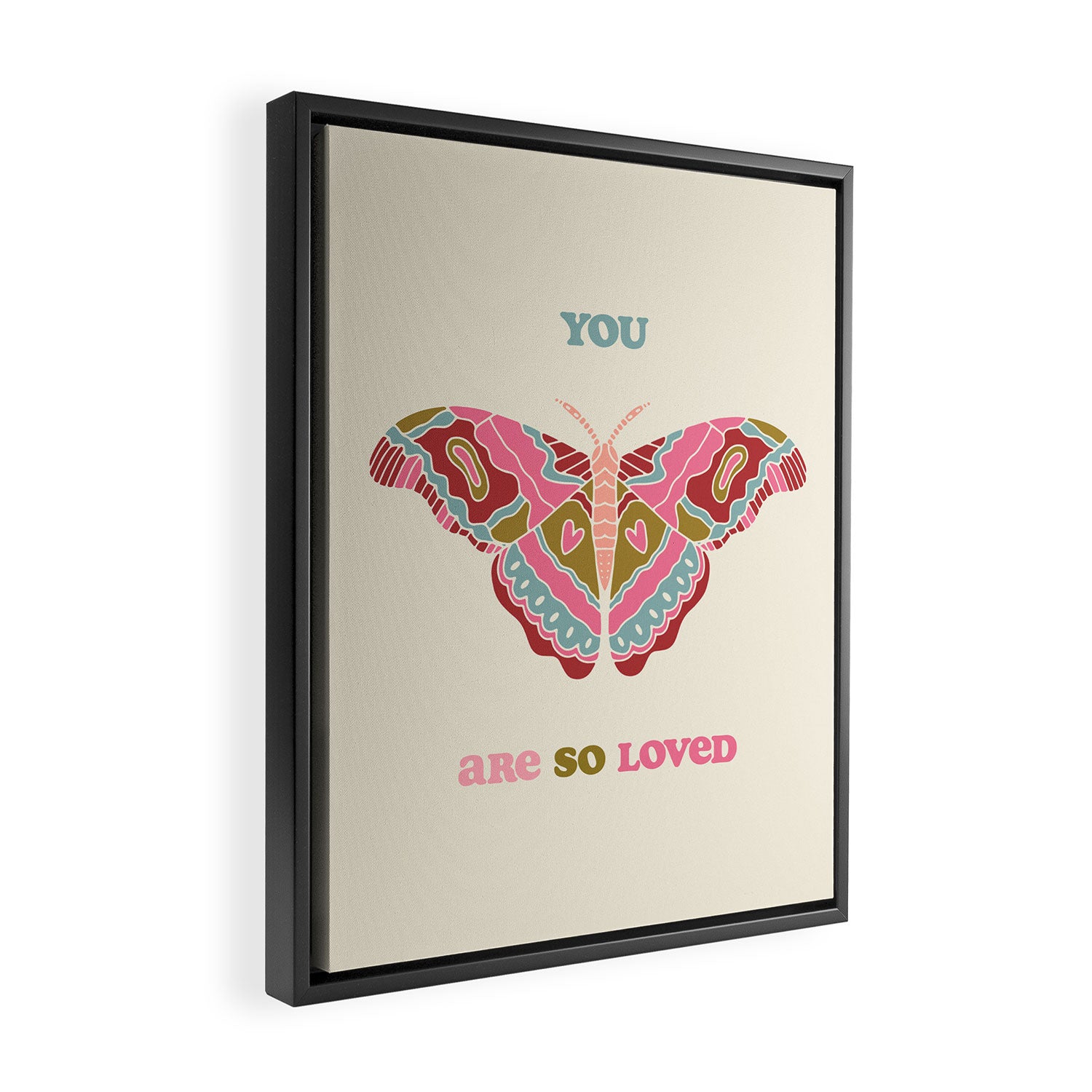 You are so Loved  Framed Canvas Print Gallery Image 2