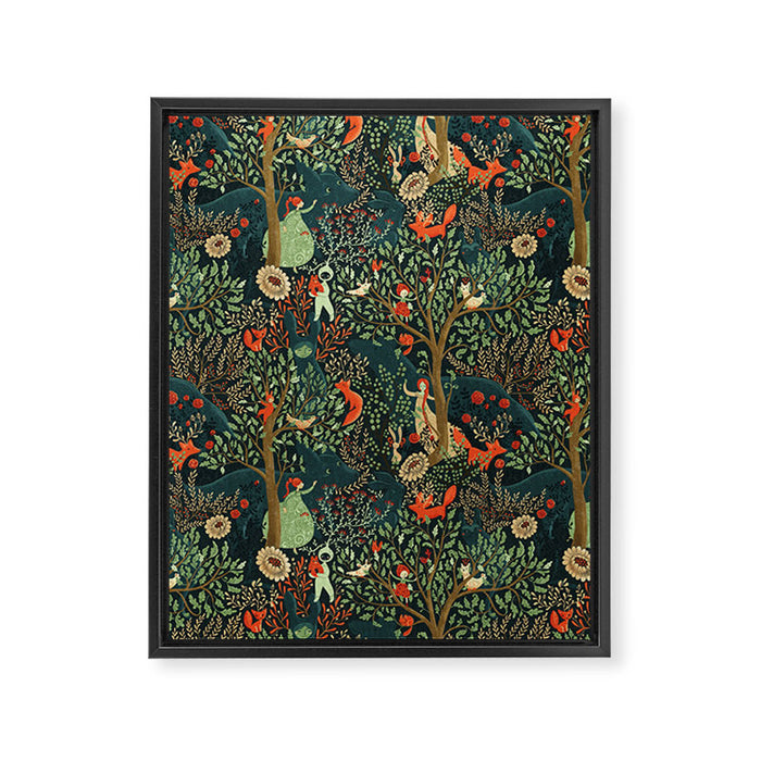 Whimsical Wonderland Framed Canvas Print Gallery Image 1