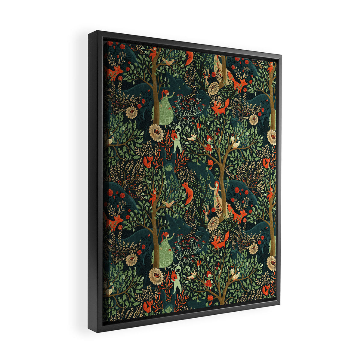 Whimsical Wonderland Framed Canvas Print Gallery Image 2