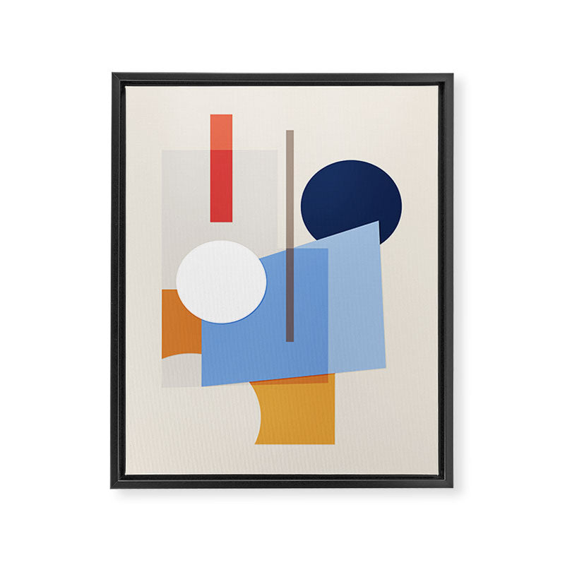 Abstract #9 Framed Canvas Print Gallery Image 6