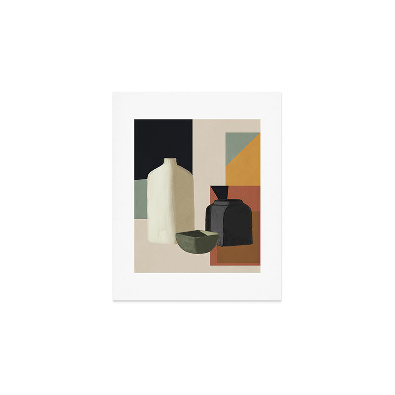 Abstract Art Vases 3 Art Print Gallery Image 1