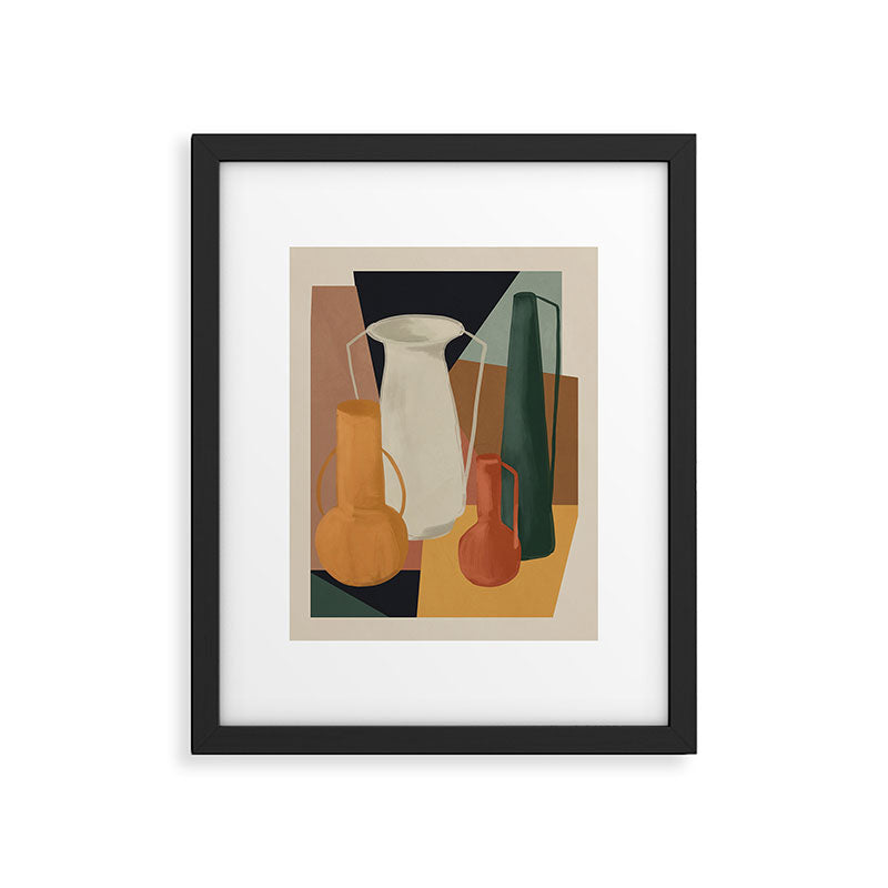 Abstract Art Vases 4 Framed Art Print Gallery Image 5