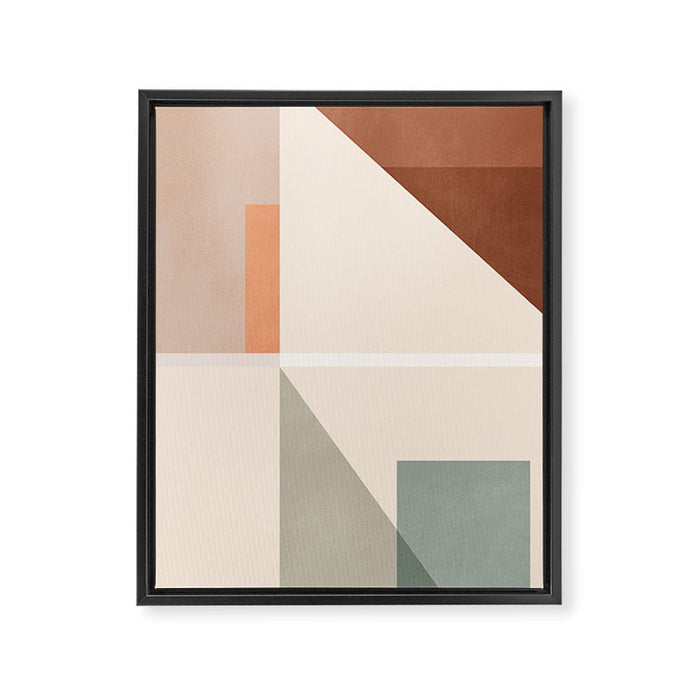 Abstract Geometric 16 Framed Canvas Print Gallery Image 1