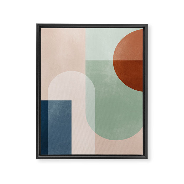 Abstract Geometric 18 Framed Canvas Print Gallery Image 1