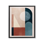 Abstract Geometric 20 Framed Canvas Print Gallery Image 6