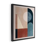 Abstract Geometric 20 Framed Canvas Print Gallery Image 2