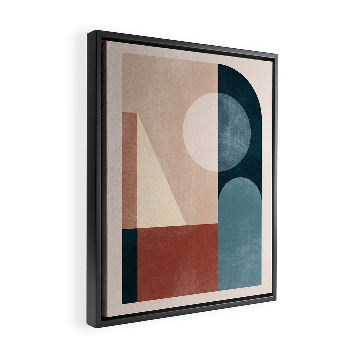 Abstract Geometric 20 Framed Canvas Print Gallery Image 2
