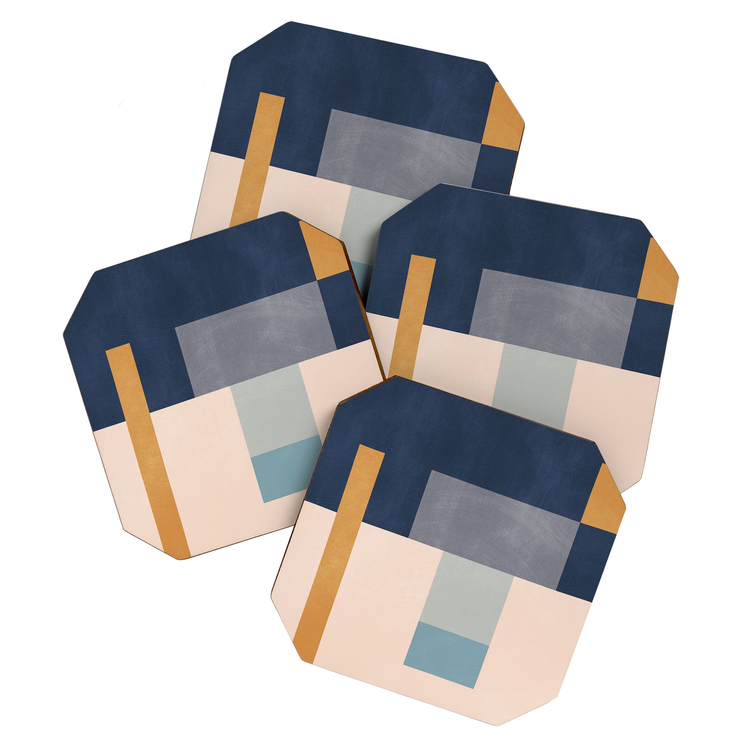 Abstract Geometric 24 Coaster Gallery Image 1
