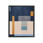 Abstract Geometric 24 Framed Canvas Print Gallery Image 6