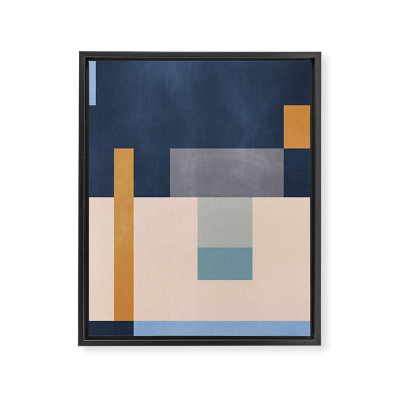 Abstract Geometric 24 Framed Canvas Print Gallery Image 6