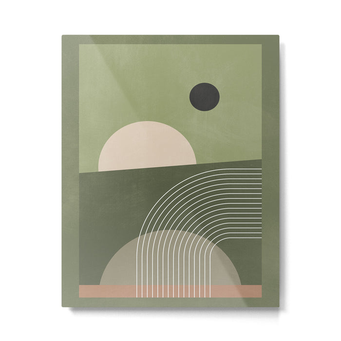 Abstract Geometric 6 Metal Print Gallery Image 1