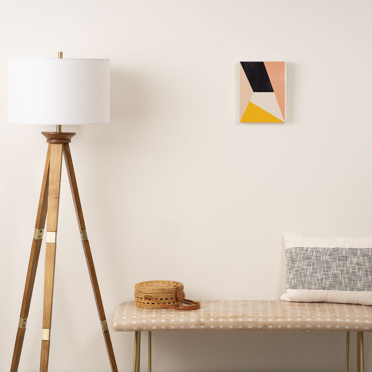 Abstract Geometric 65 Canvas Print Gallery Image 2