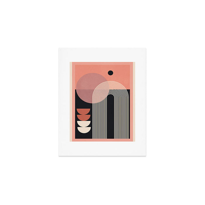 Abstract Geometric Shapes 210 Art Print Gallery Image 1
