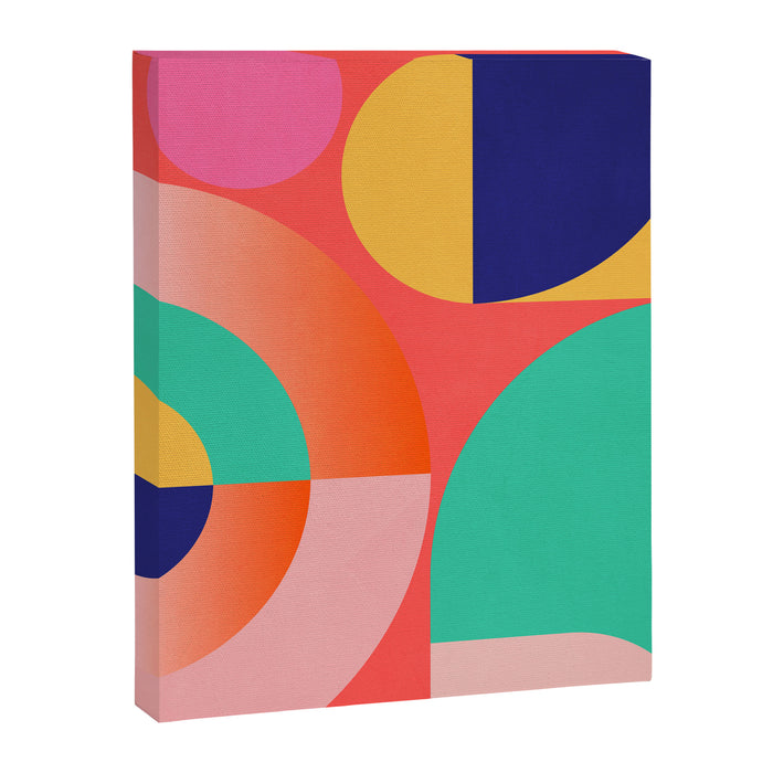 Abstract Geometric Shapes 218 Canvas Print Gallery Image 1