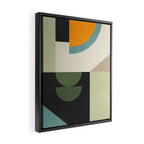 Abstract Geometric Shapes 25 Framed Canvas Print Gallery Image 2