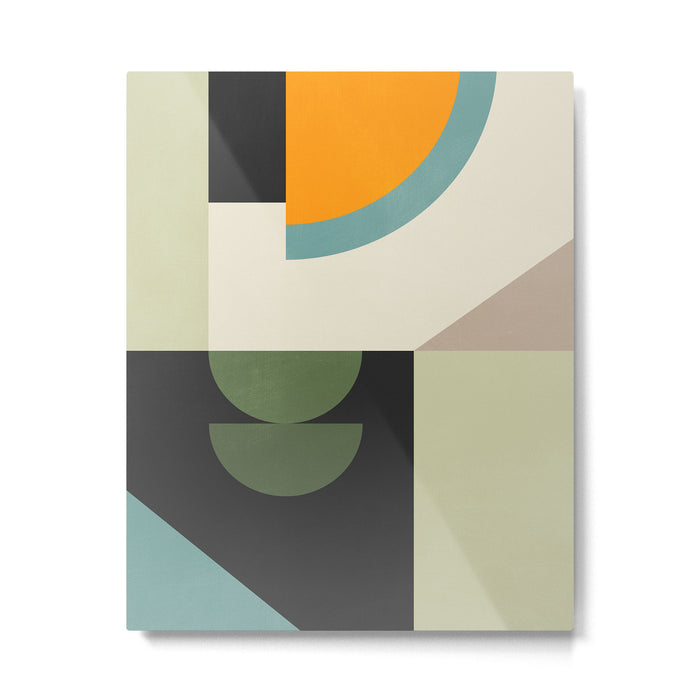 Abstract Geometric Shapes 25 Metal Print Gallery Image 1