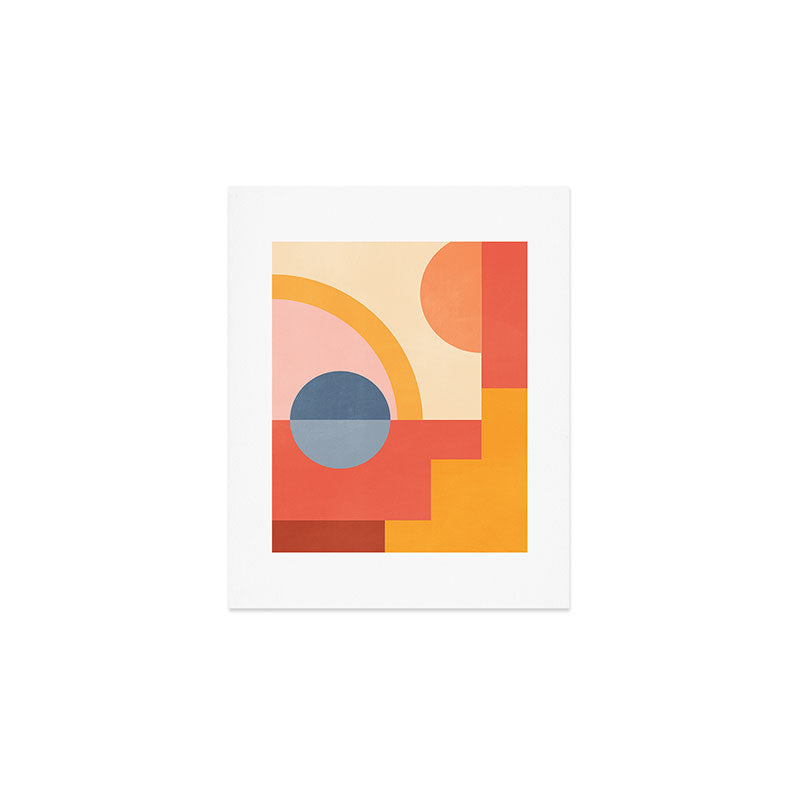 Abstract Geometric Shapes 31 Art Print Gallery Image 1