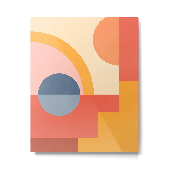 Abstract Geometric Shapes 31 Metal Print Gallery Image 1